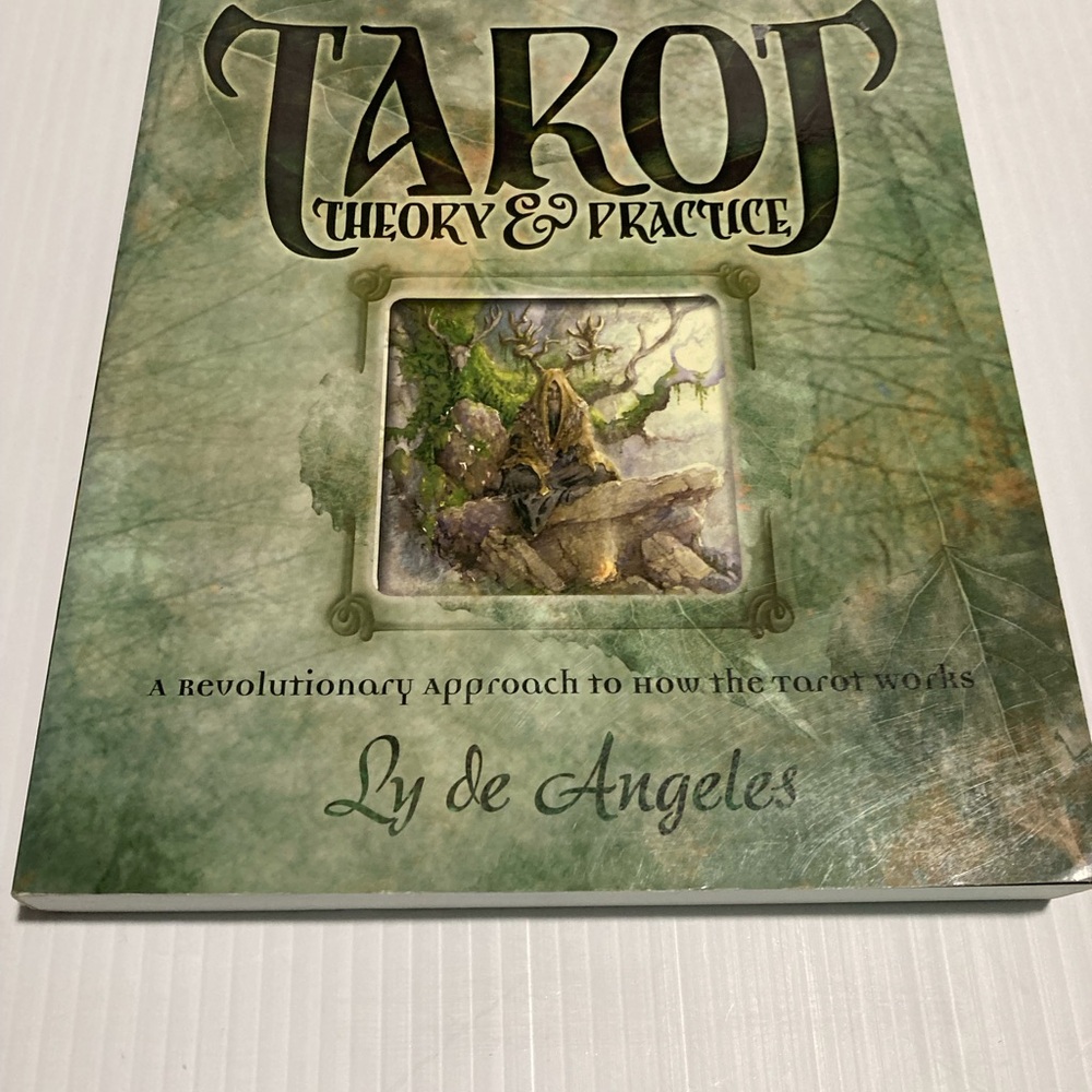 Tarot Theory & Practice by Ly de Angeles - Green Cover